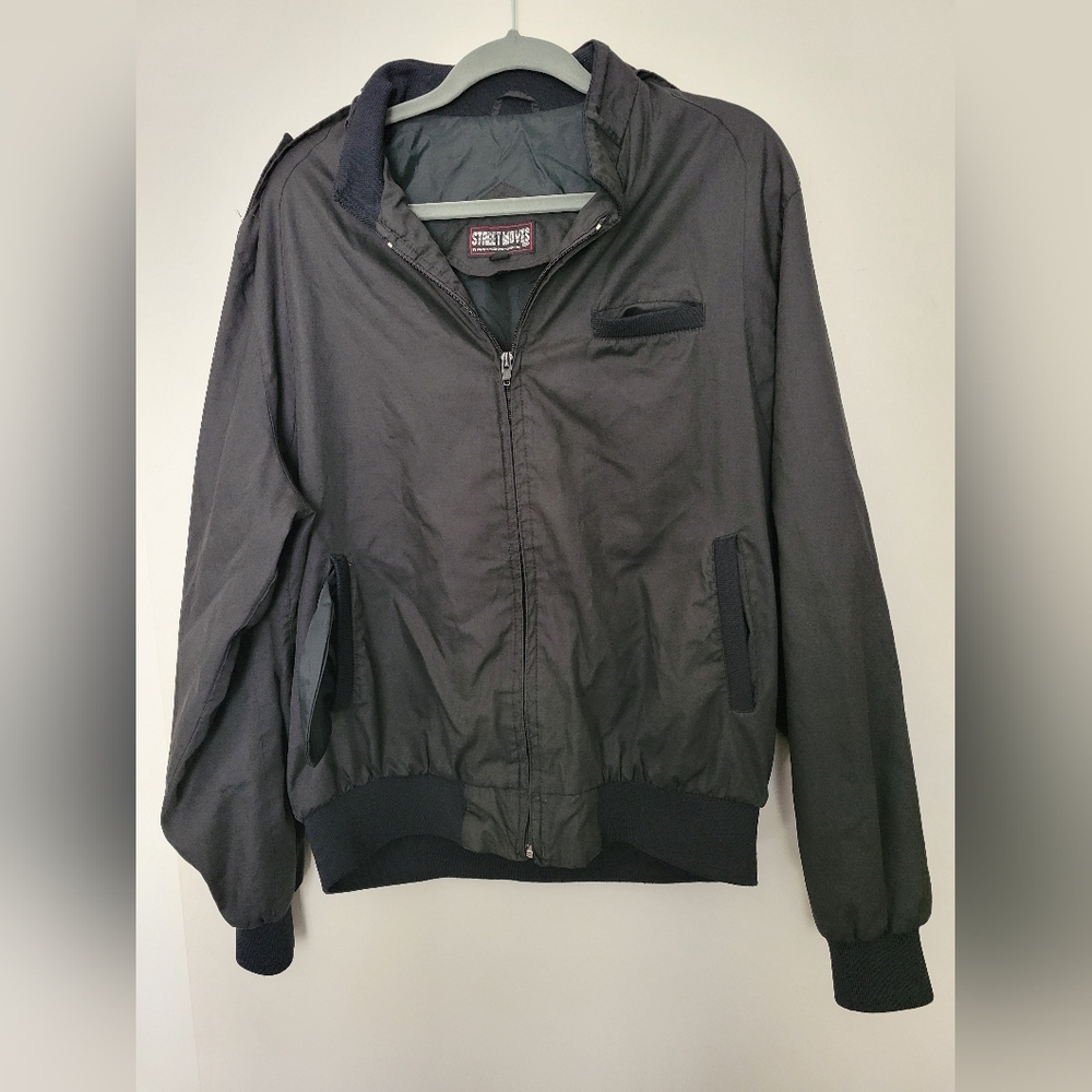 Vintage 80s WPL 11590 Street Moves Jacket - Black Xl